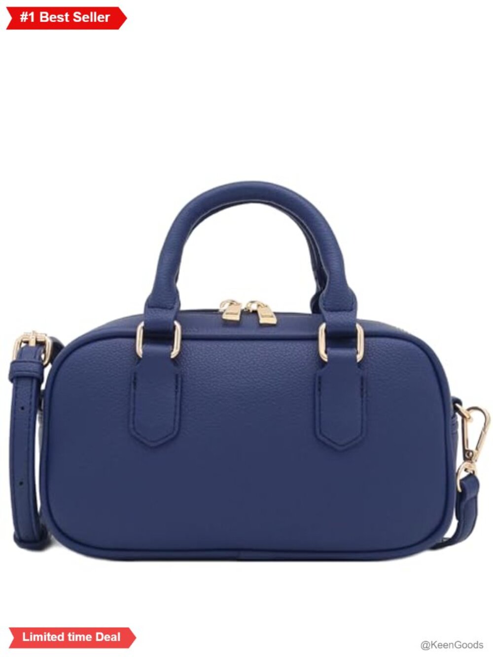 Faux Leather Satchel Crossbody Bag Top Handle Mini Purse